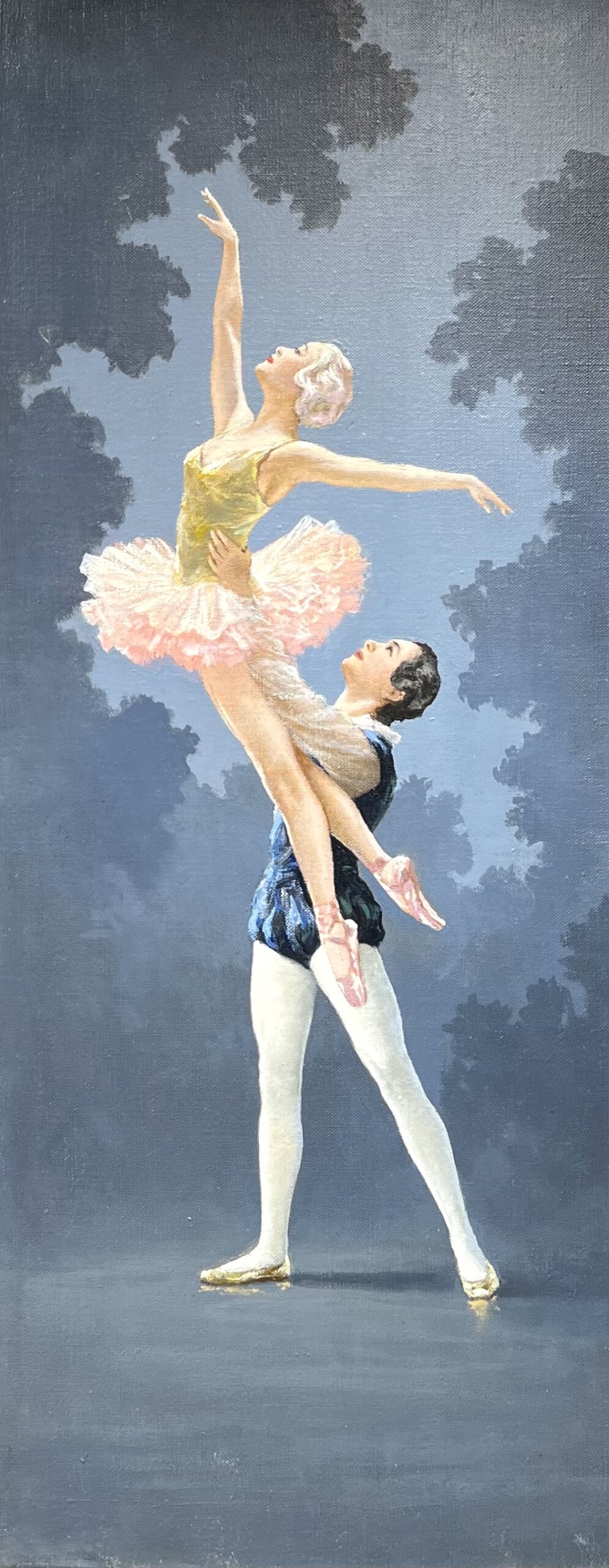 August Albo "Baleriinid I", 1950ndad - Image 1