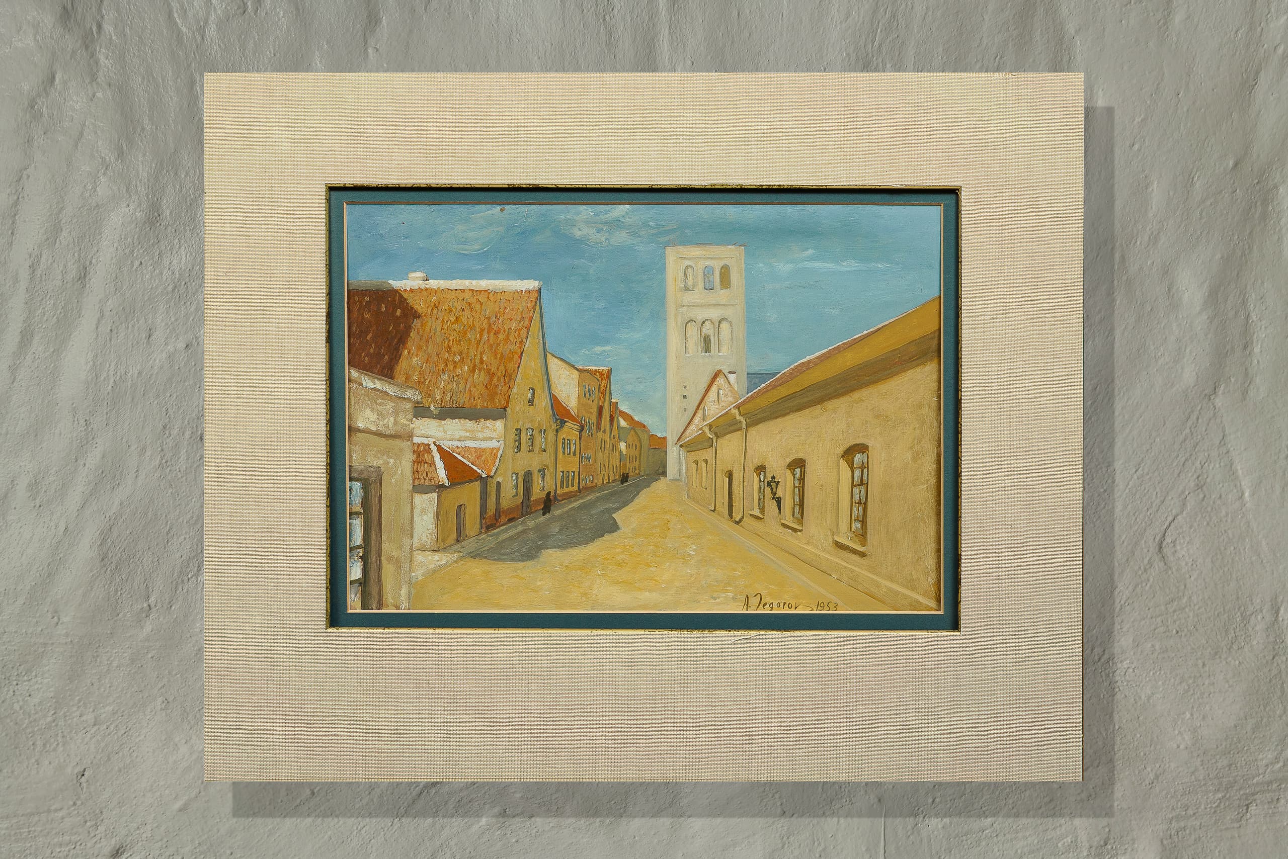 Andrei Jegorov "Vaade Niguliste kirikule", 1953 - Image 2