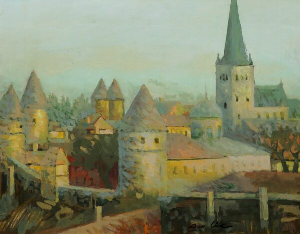 Avo Liik "Vaade Tallinna vanalinnale", 2004