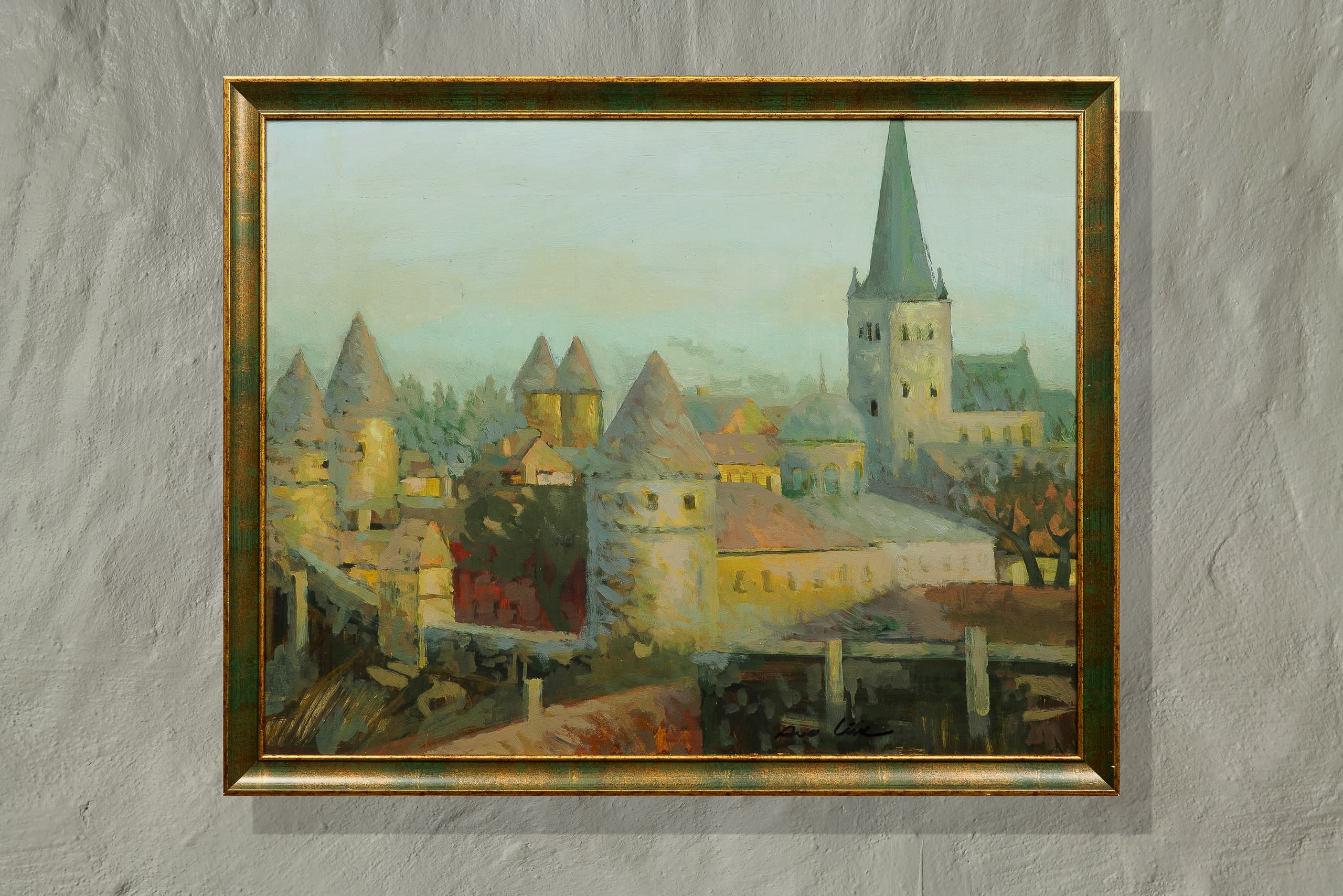 Avo Liik "Vaade Tallinna vanalinnale", 2004 - Image 2