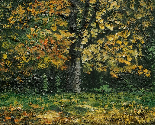 Boris Ninemäe "Vaade metsale", 1960ndad