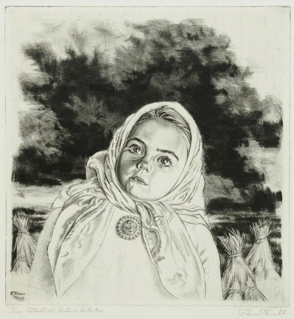 Eduard Wiiralt "Virve, 1. seisund", 1943