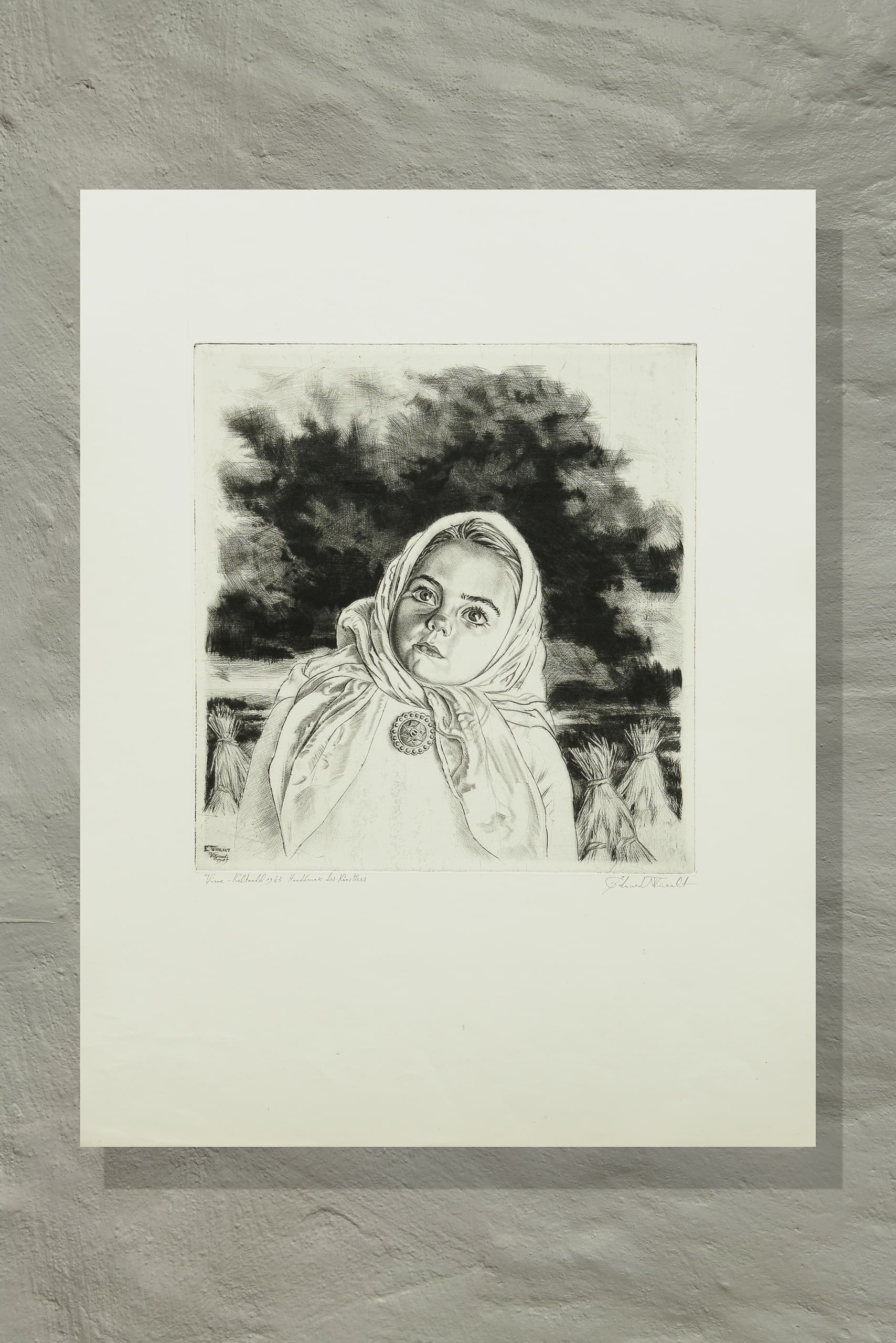 Eduard Wiiralt "Virve, 1. seisund", 1943 - Image 2