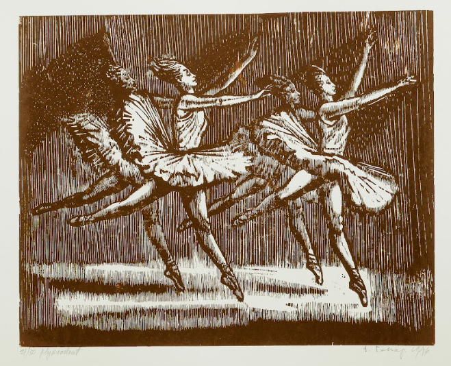 Eric Pehap "Baleriinid", 1946 - Image 1