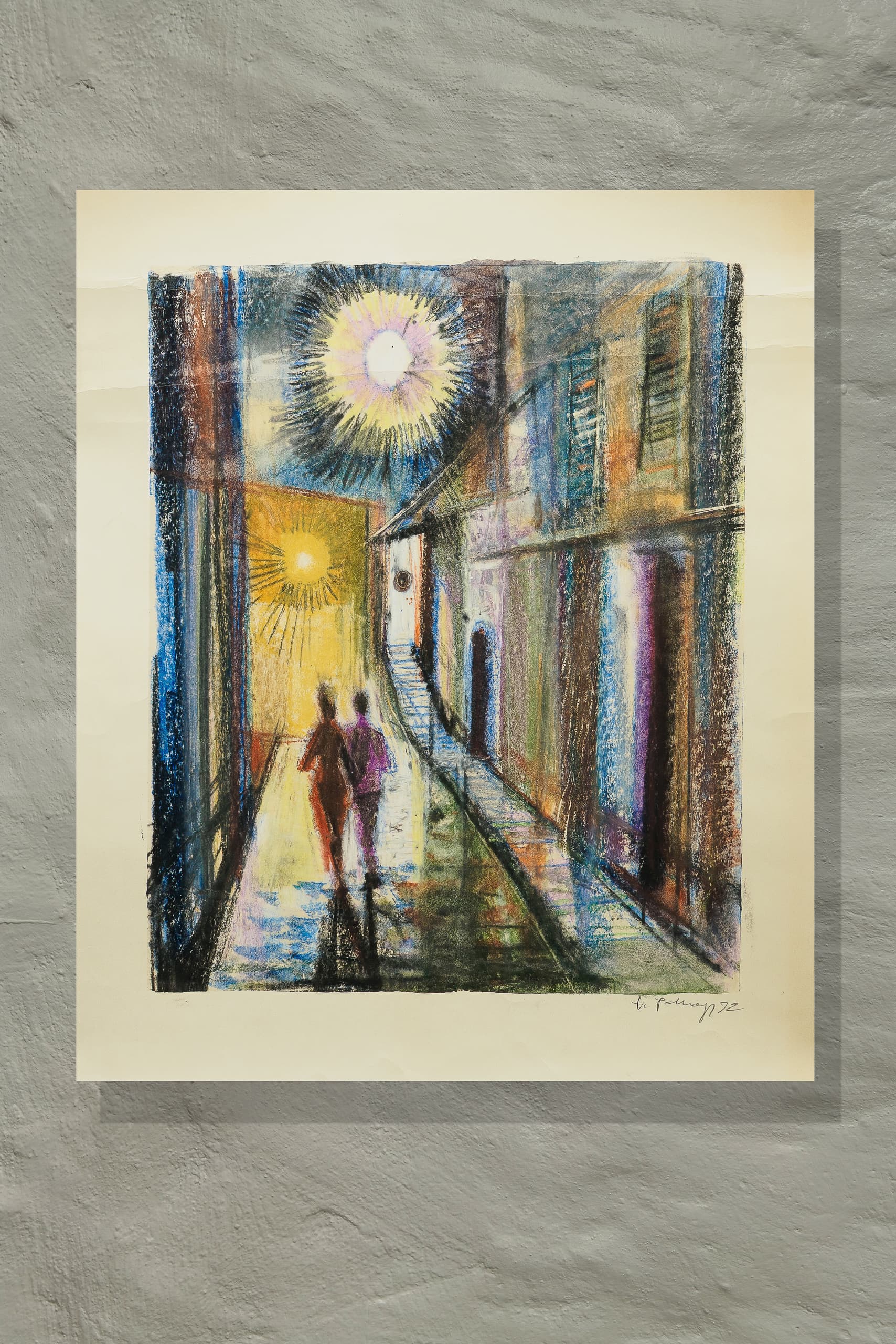Eric Pehap "Paar tänaval", 1972 - Image 2