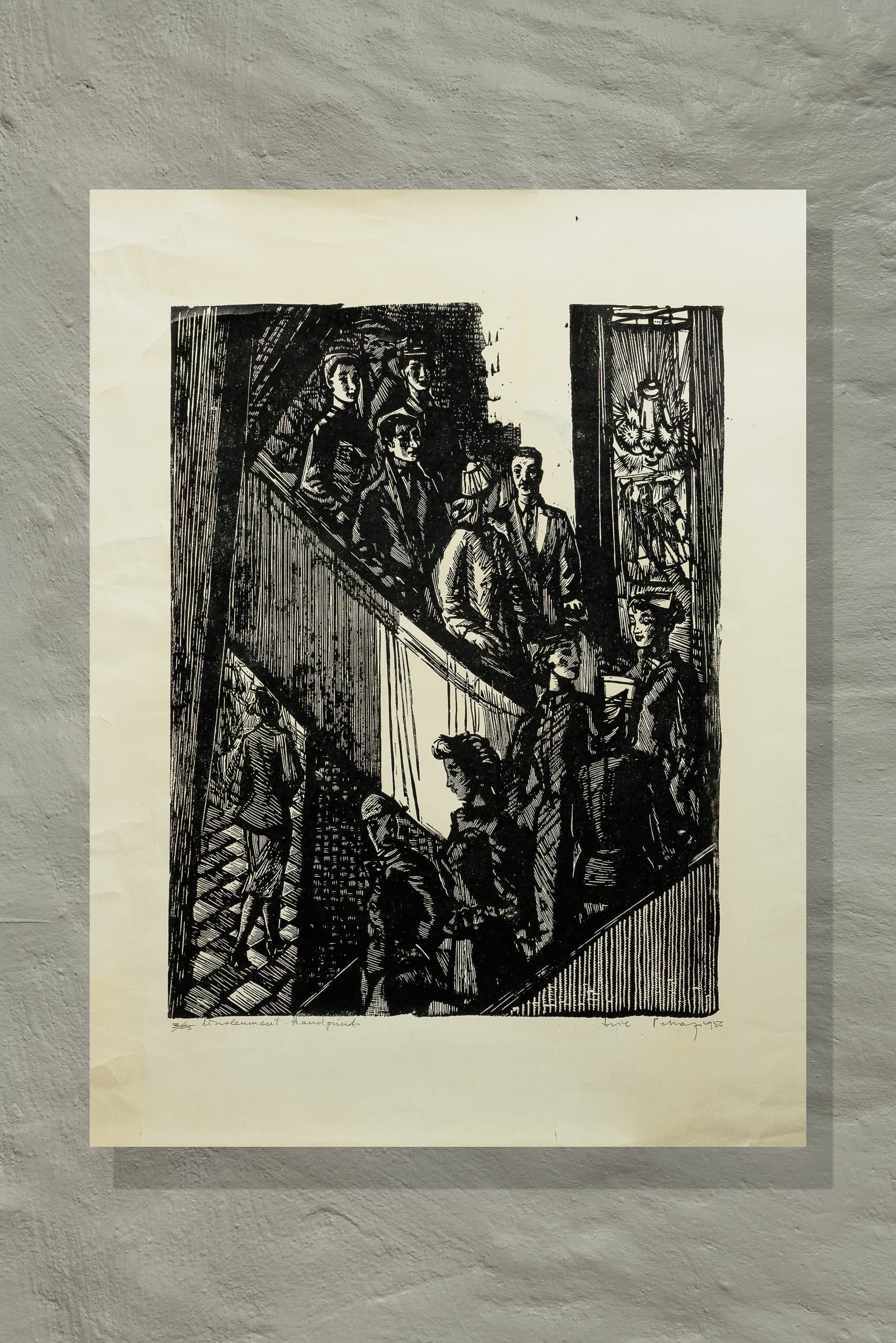 Eric Pehap "Pärast koosolekut", 1956 - Image 2