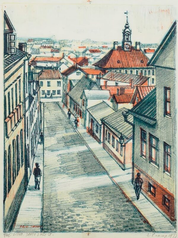 Eric Pehap "Tartu Lossi tänav", 1977