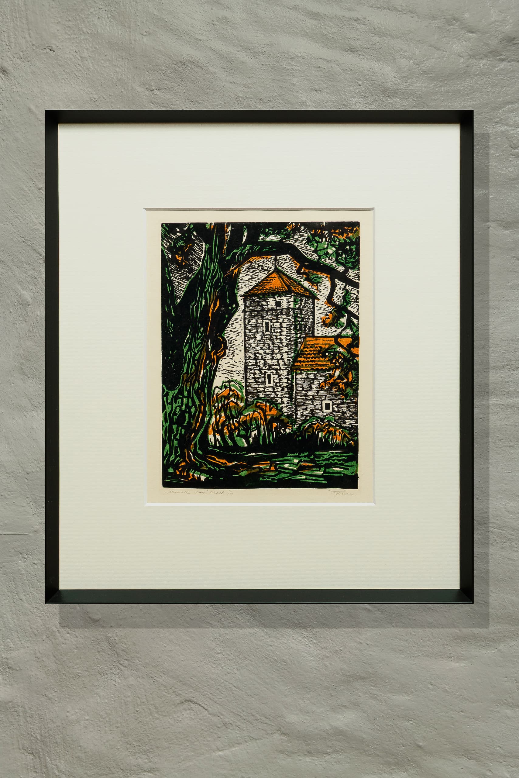 Gita Teearu, "Kuressaare loss", 1966 - Image 2