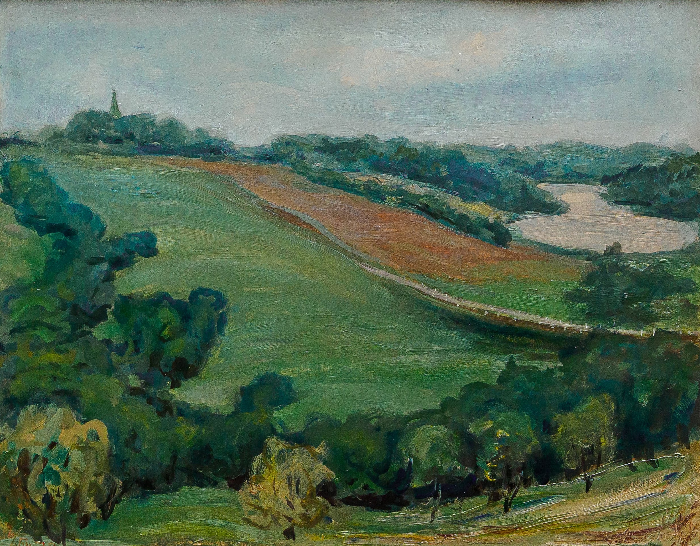 Lembit Saarts "Urvaste maastik", 1970 - Image 1