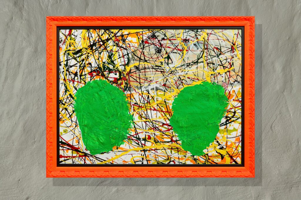 Paul Kostabi Kaks rohelist palli