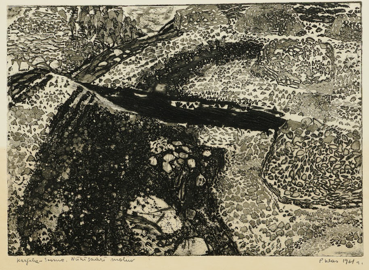 Peeter Ulas "Karjala motiiv", 1961 - Image 1
