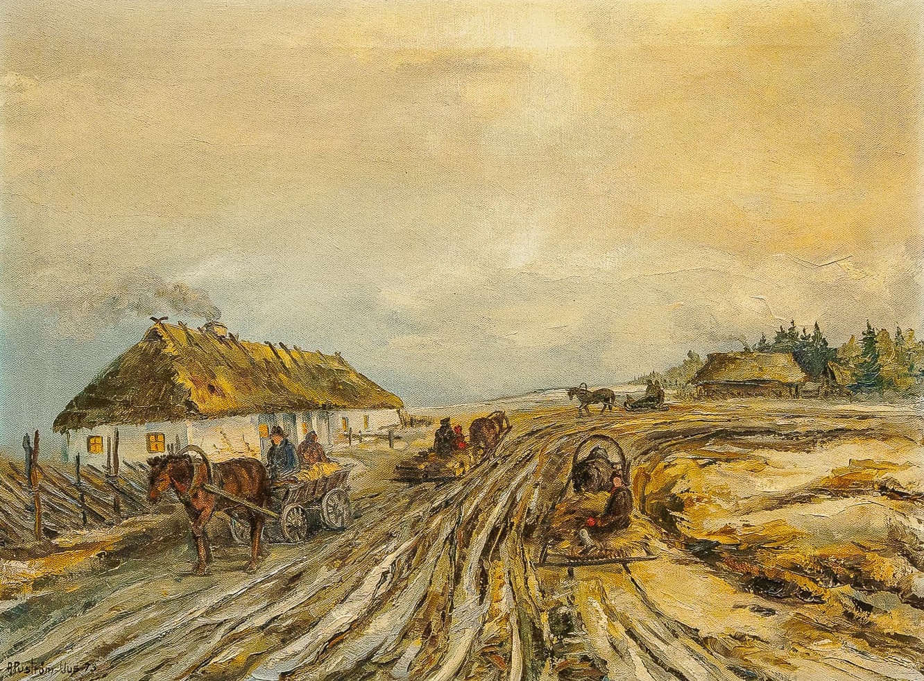 Arville Puuström-Uus "Eestimaa", 1973 - Image 1