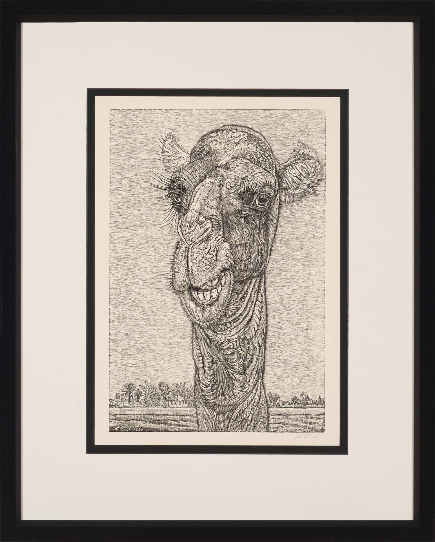 Eduard Wiiralt "Kaameli pea”, 1939 - Image 2