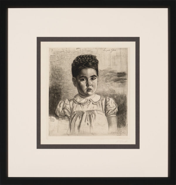 Eduard Wiiralt "La petite Gisèle”, 1946