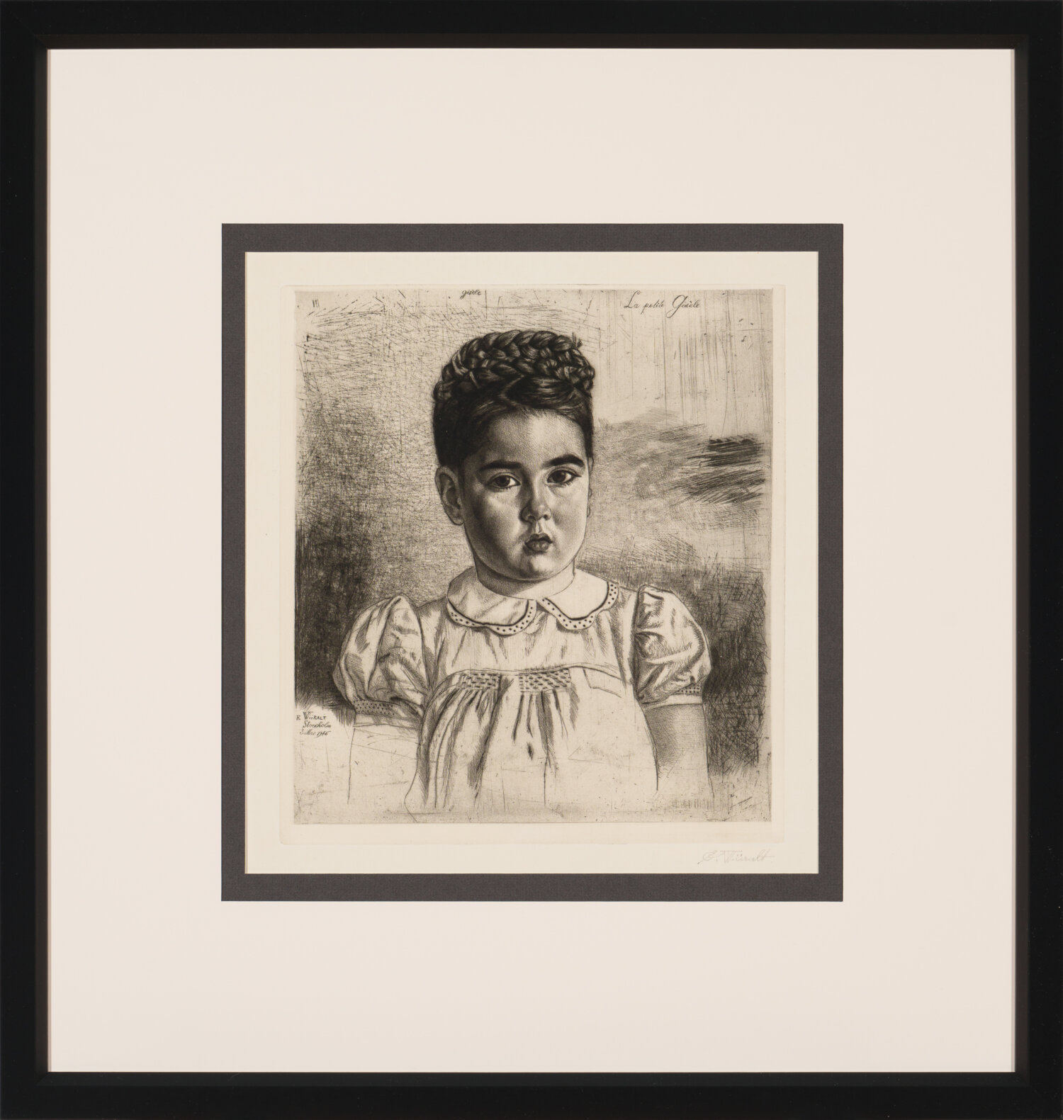 Eduard Wiiralt "La petite Gisèle”, 1946 - Image 2