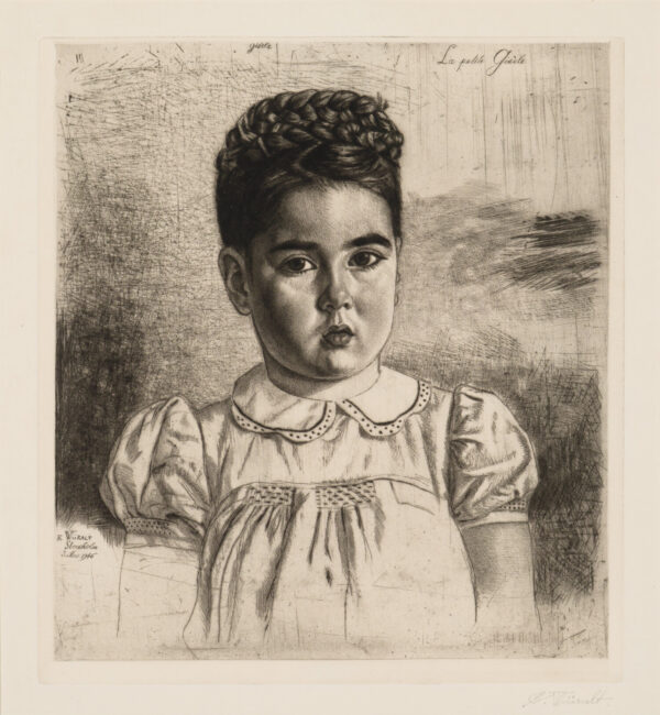 Eduard Wiiralt "La petite Gisèle”, 1946