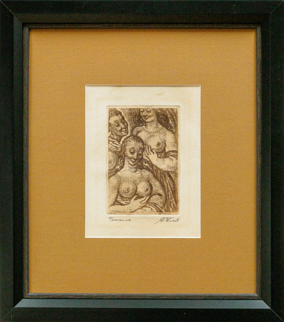 Eduard Wiiralt Kolm naisfiguuri
