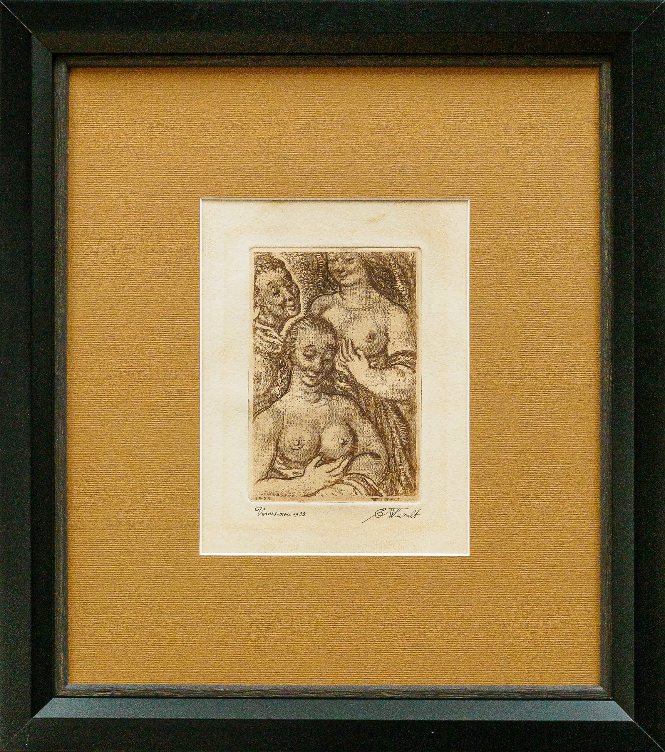 Eduard Wiiralt Kolm naisfiguuri