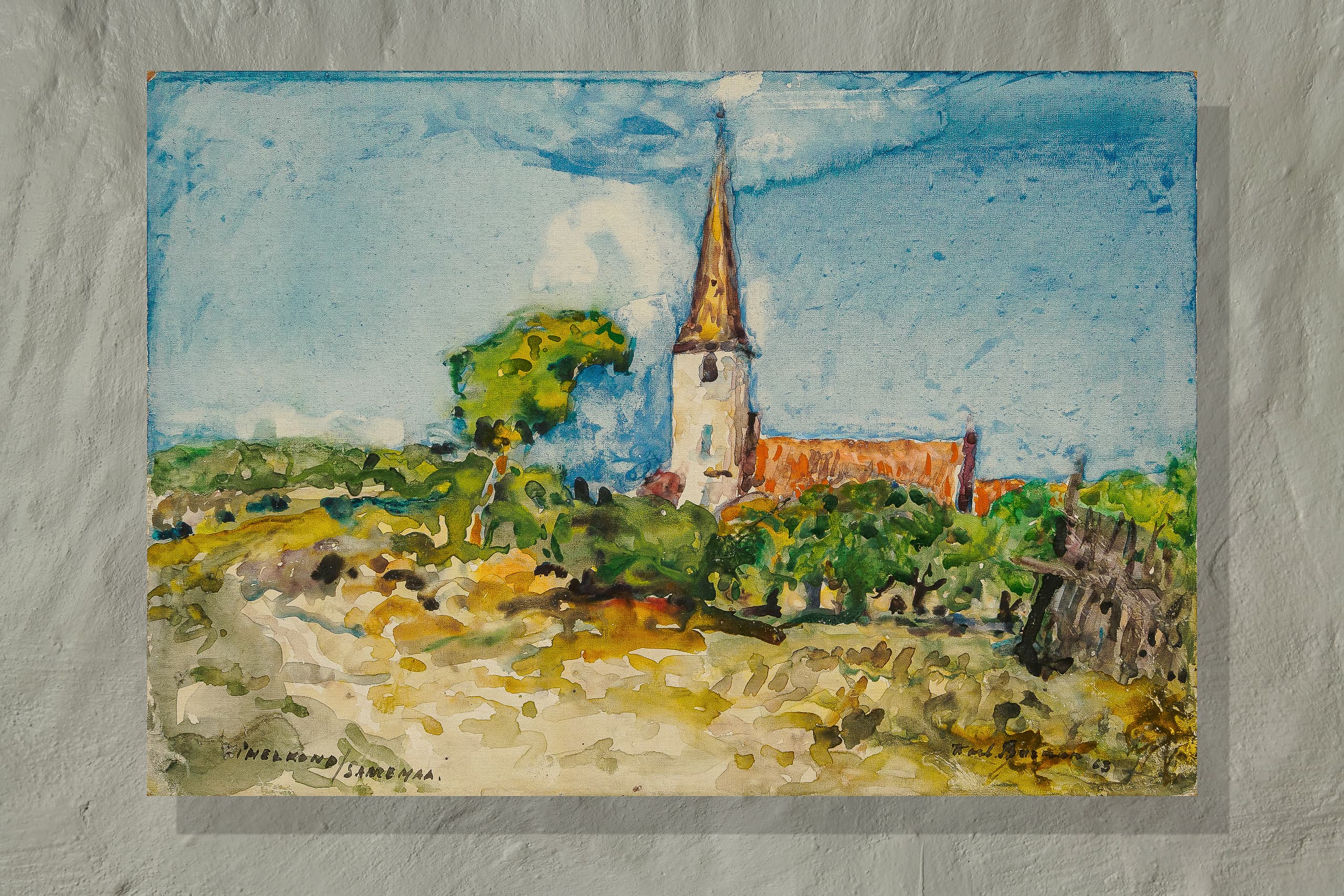 Karl Burman seenior "Kihelkond Saaremaal", 1963 - Image 2