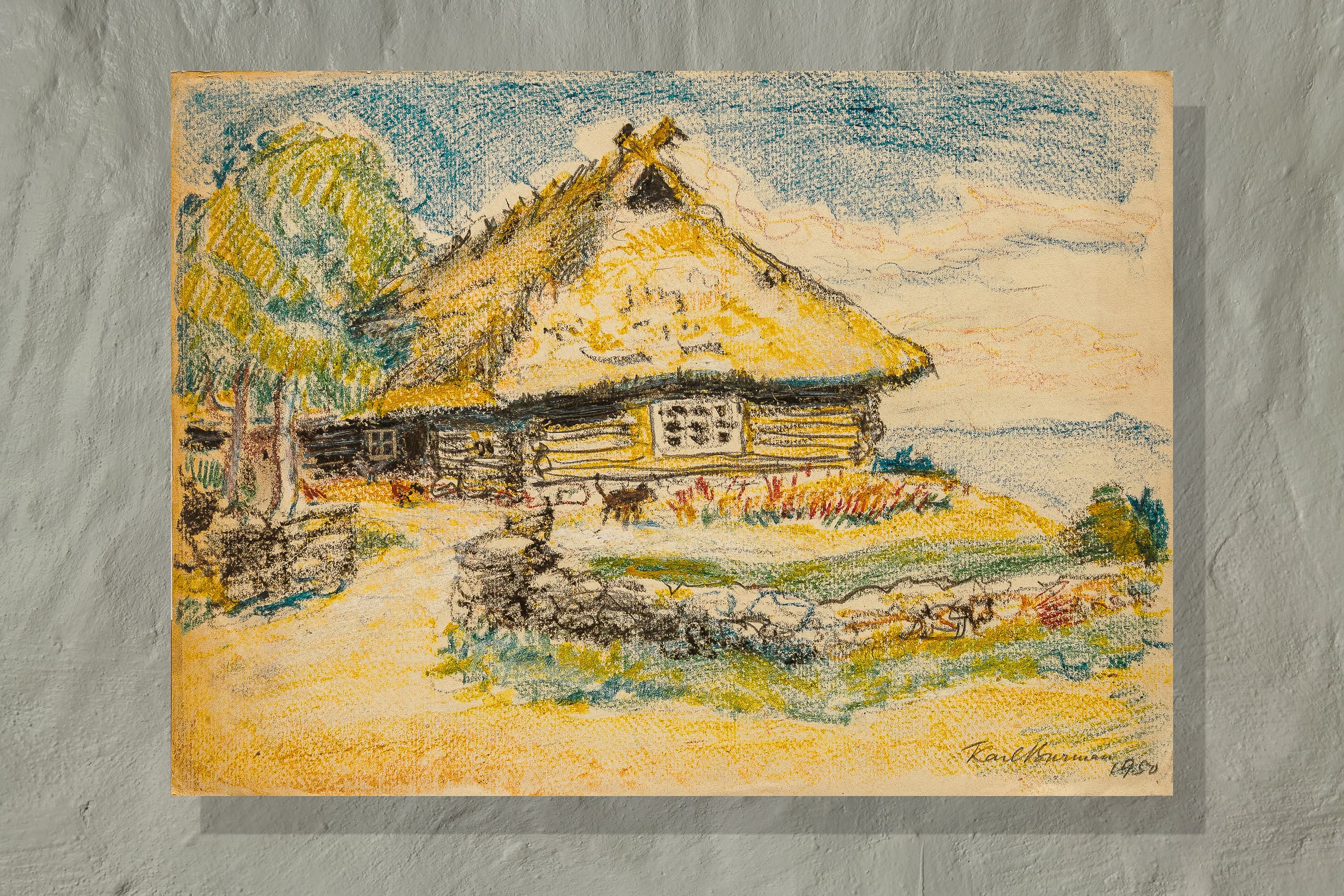 Karl Burman seenior "Taluvaade", 1950 - Image 2
