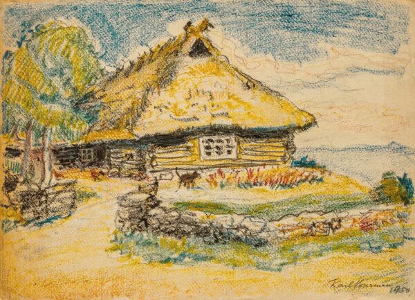 Karl Burman seenior "Taluvaade", 1950