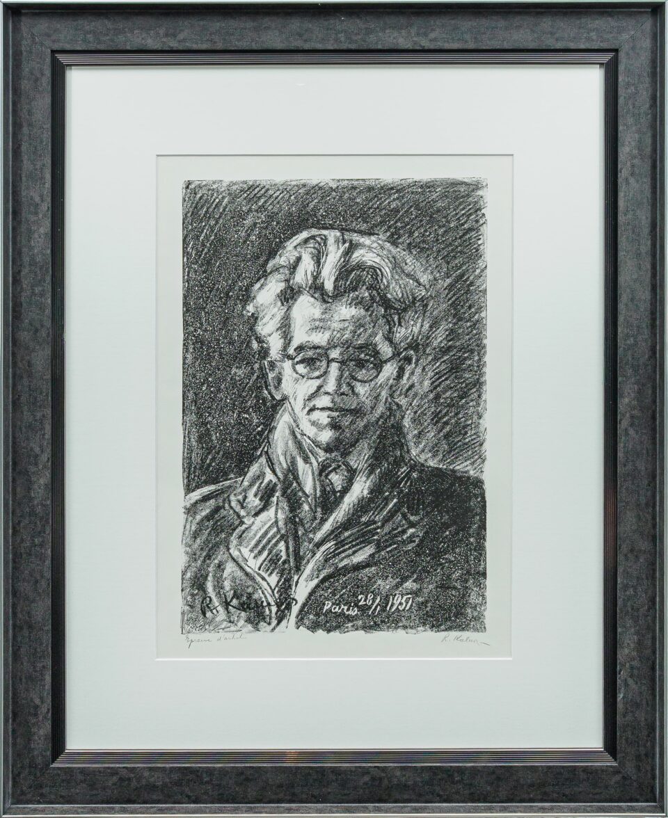Reinholds Kalninš Eduard Wiiralti portree