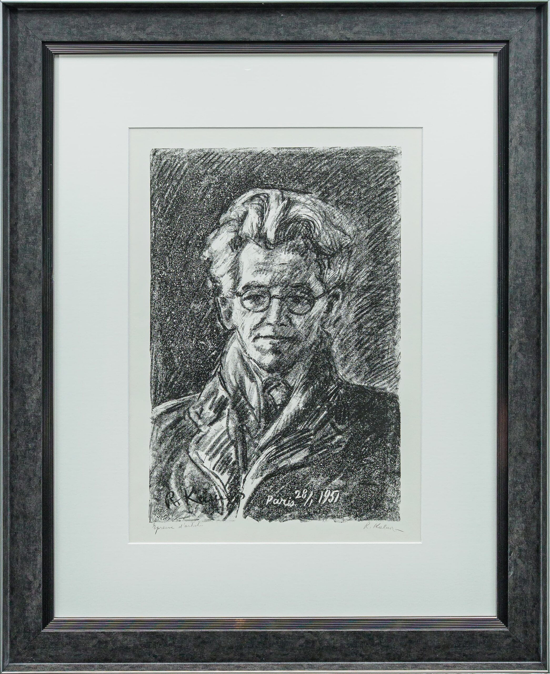 Reinholds Kalninš Eduard Wiiralti portree