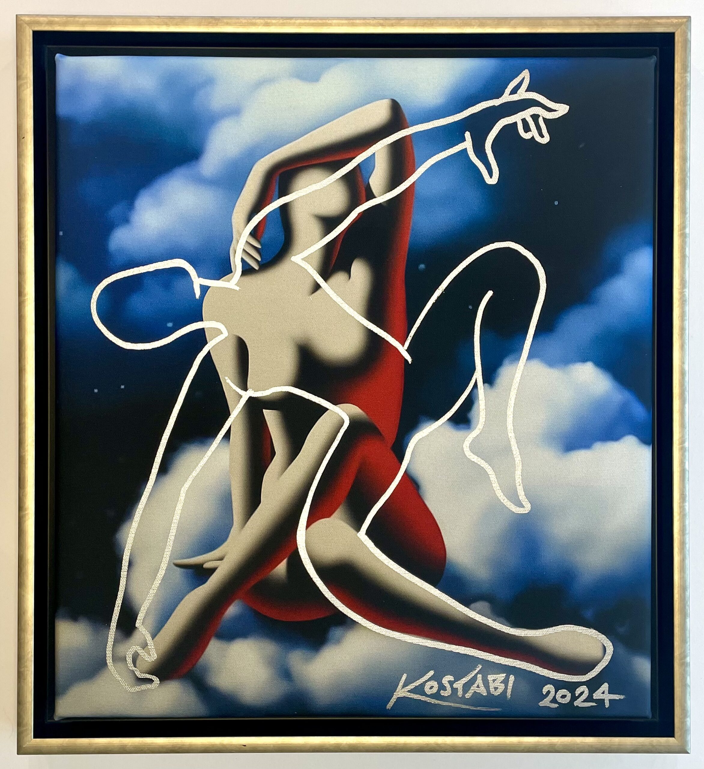 Kalev Mark Kostabi Sublime Ecstasy IX